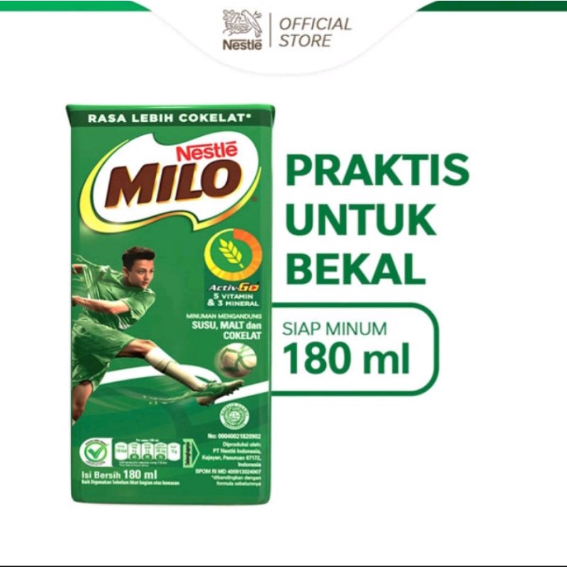 

Milo 180ml frisian flag 225ml susu uht coklat 180ml X 36pcs karton dus