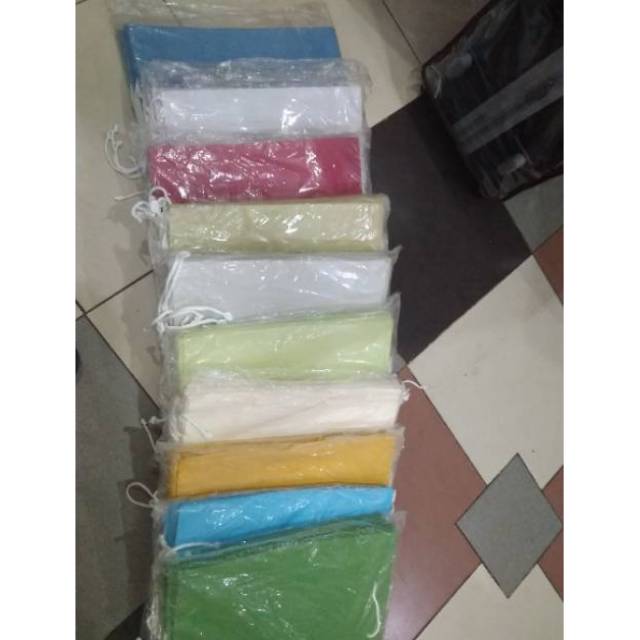 

Paper bag polio warna warni /isi 12pcs /terlaris dan murah