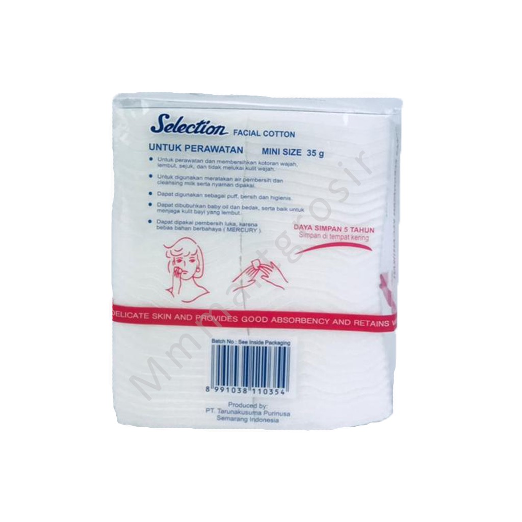 Kapas Selection / Kapas Perawatan / Facial Cotton / 35g