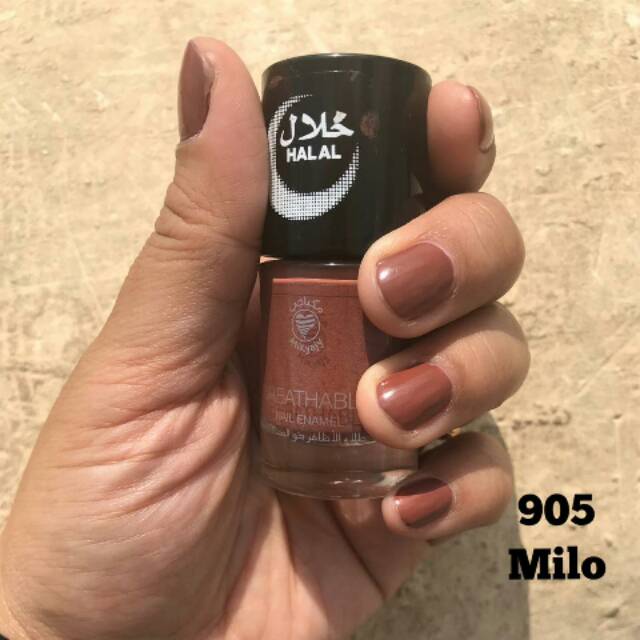 Breathable Nail Enamel Kutek Halal From Arab Saudi Shopee Indonesia