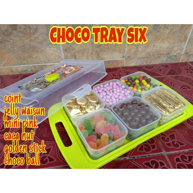 

Paket coklat chocho tray six lagie