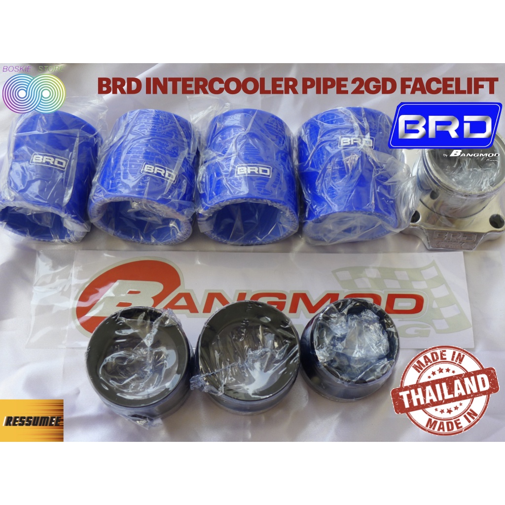 BRD Pipa Intercooler Pipe Fortuner VRZ Innova Reborn 1GD 2GD Facelift 2021 Up