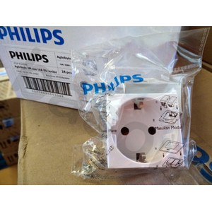 PHILIPS AgileStyle 2 Modular Size EU Socket 16A - Stop Kontak