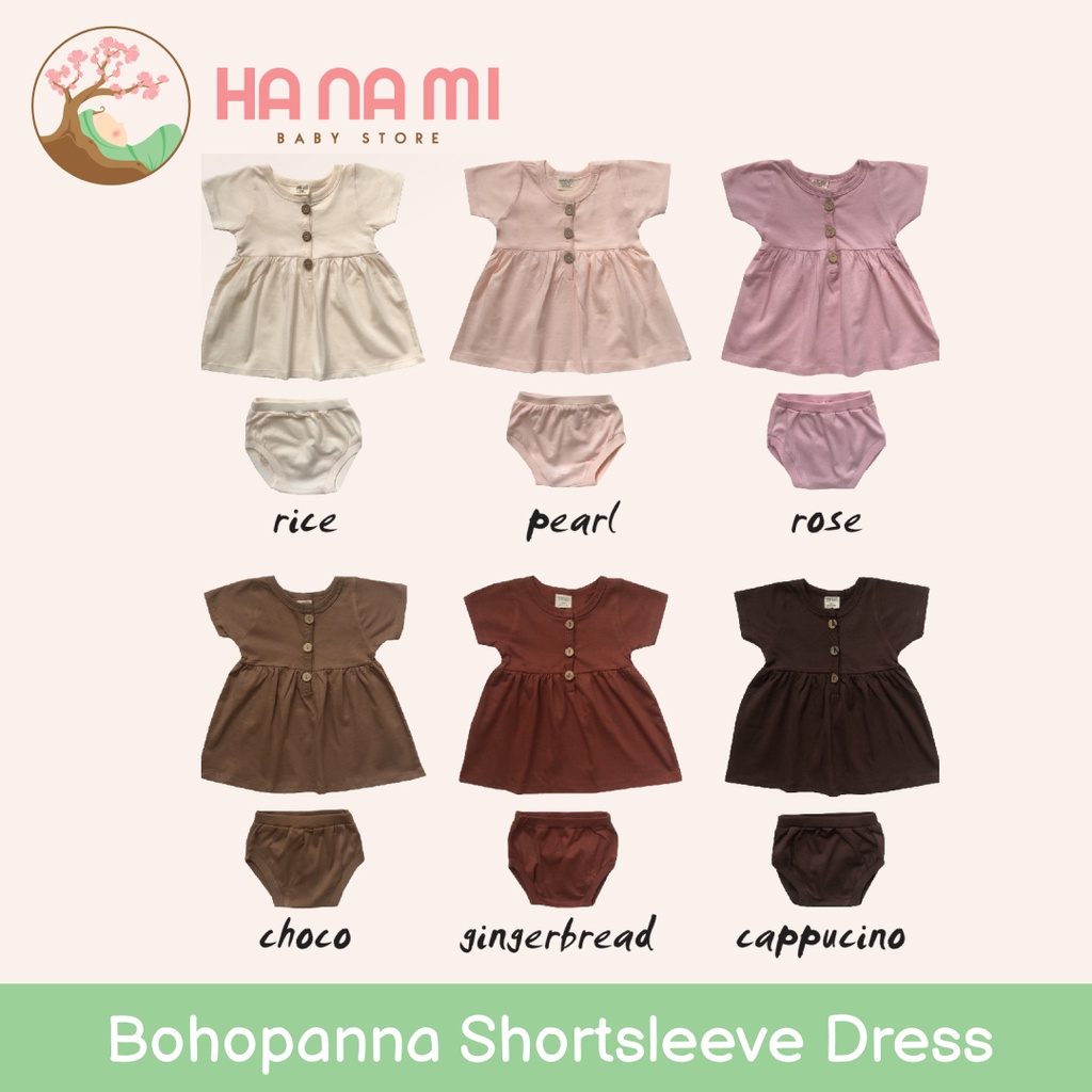 BOHOPANNA Shortsleeve Dress - Boho Baby