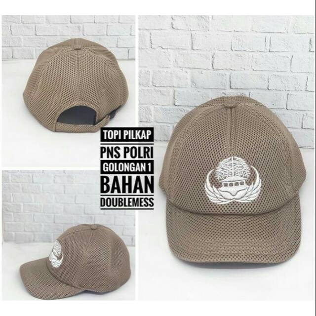 Topi pilkap PNS polri