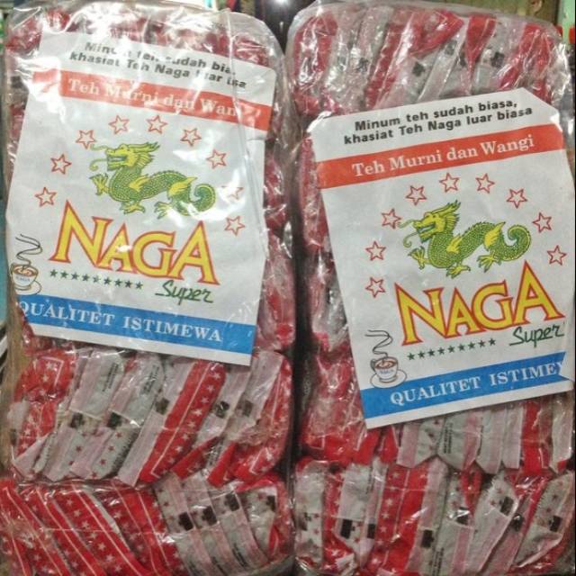 

[GRATIS KARDUS] Teh Naga Asli khas Kota Malang oleh oleh isi 50 pack teh tubruk hitam [packing kardus]