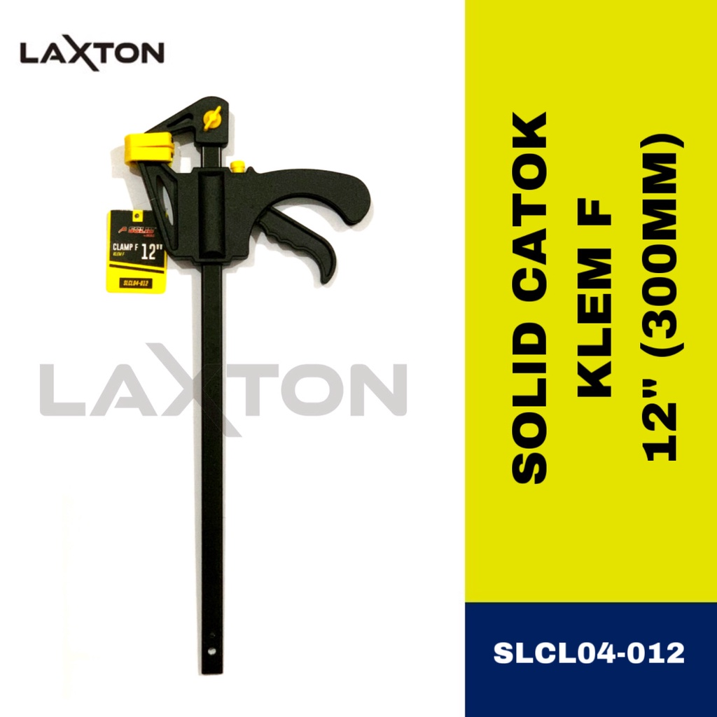 SOLID KLEM F CATOK PENJEPIT KAYU 12&quot; (300MM) QUICK RELEASE SLCL04-012