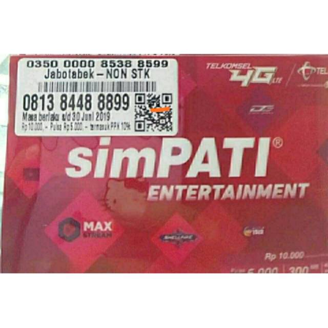 NOMOR SIMPATI ANGKA HOKI