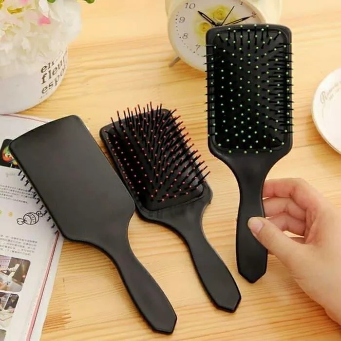 Sisir Anti Rontok Kesehatan Rambut /Scalp Comb Sisir Jumbo Sisir kesehatan/ Sisir Blow Anti Rontok Hitam