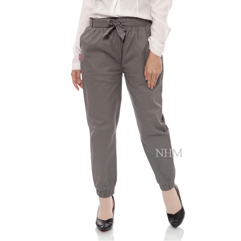 NHM Celana Panjang Joger Wanita, Joger Pants Basic