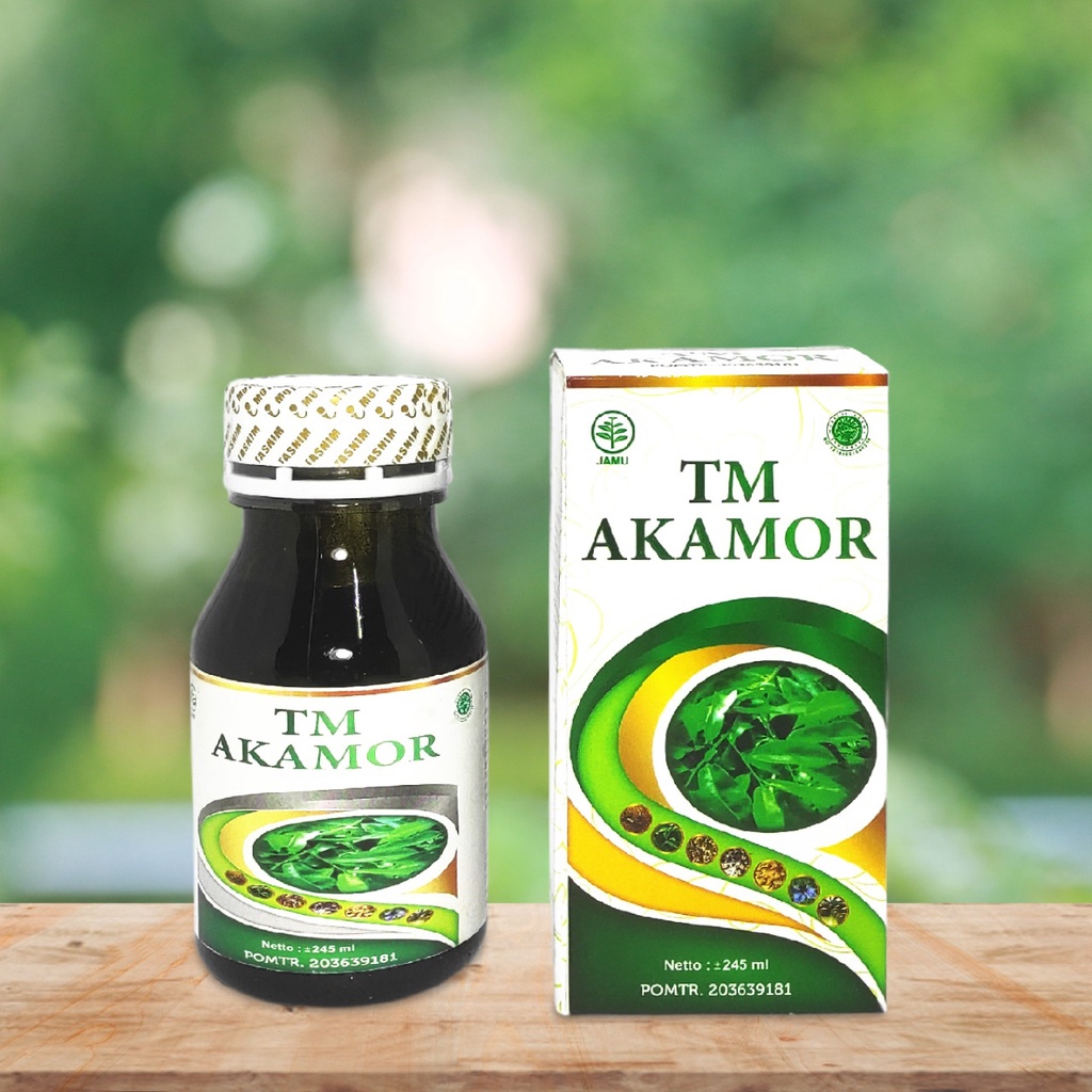 Madu TM AKAMOR Obat Herbal Asli Original Efektif Atasi Kanker Tumor 245 ml Berizin BPOM