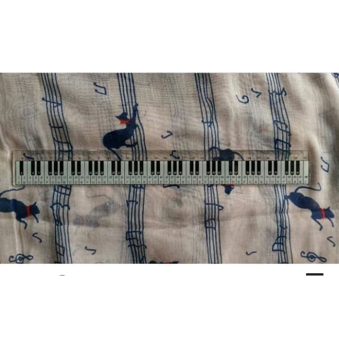 

Star Keyboard Rulers With Alphabets 30 Cm Hemat