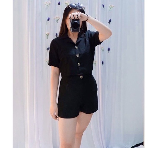 ZAZA_FASHION Baju Stelan Wanita Terbaru REAL PICT Set Korean Style Alexa-1