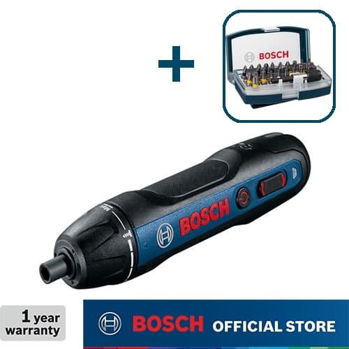 Bosch Obeng Baterai Dengan Mata Obeng 32Pcs 3,6Volt Go Gen2