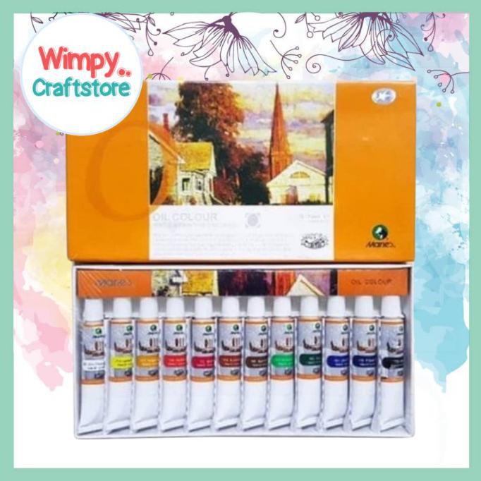 

SALE OIL COLOR MARIES CAT MINYAK SET 12 WARNA X12ML CAT-9 PERALATAN MELUKIS ART SET MENGGAMBAR