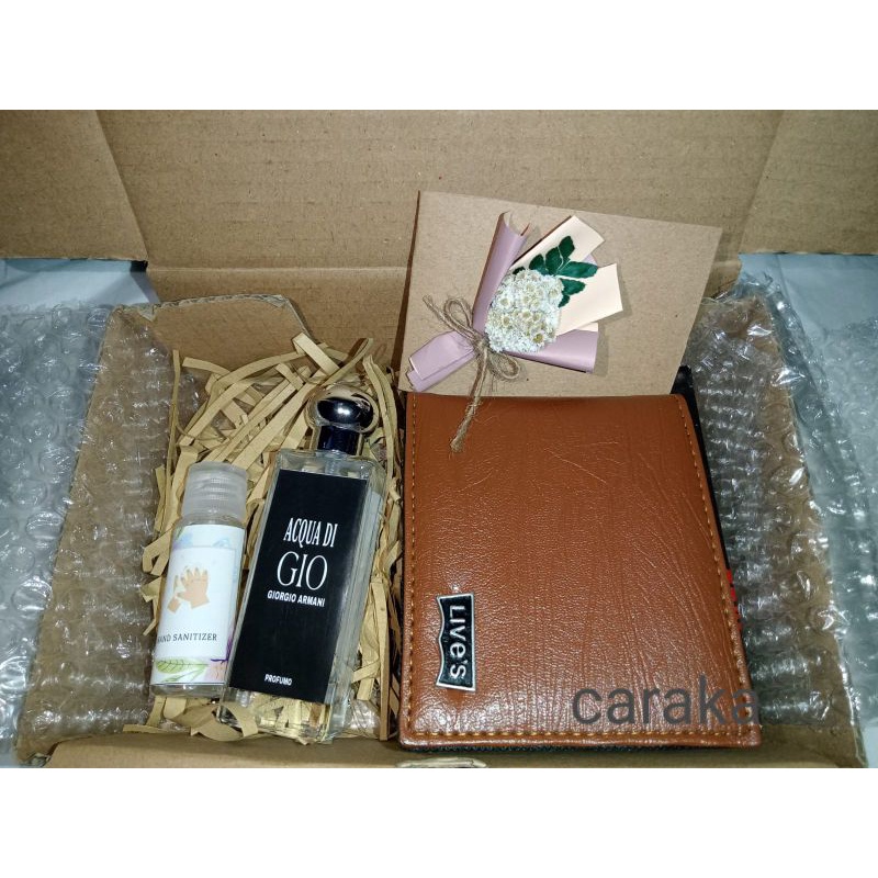 HEMPERS COWOK GIFT BOX DOMPET COWOK KADO ULANG TAHUN ANNIVERSARY VALENTINE