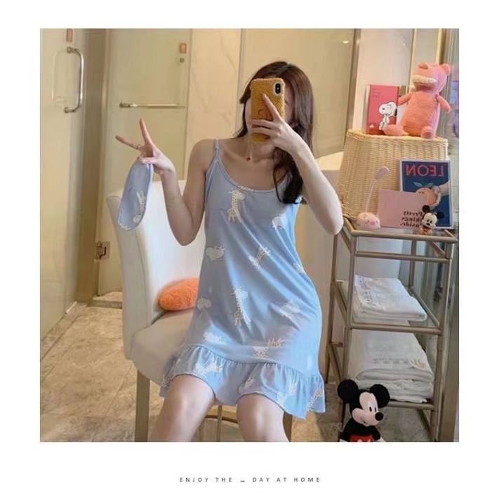 BUENO CREED - Daster Tidur Wanita Velona-Giraffe