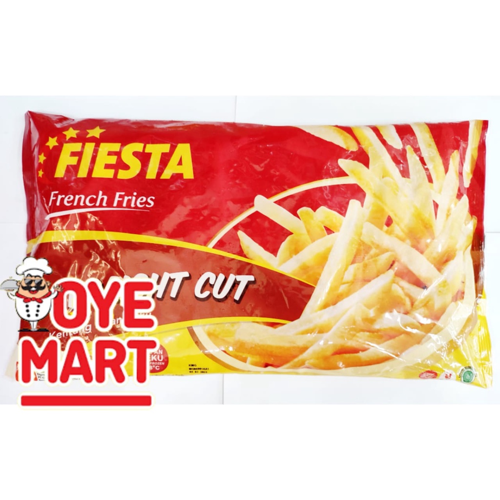FIESTA KENTANG GORENG STRAIGHT CUT 1KG