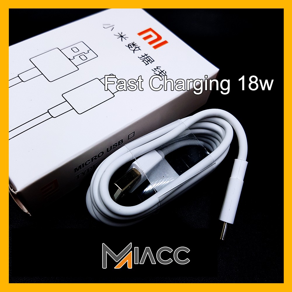 KABEL DATA XIAOMI ORIGINAL 100% MICRO REDMI 4X NOTE 4 5A NOTE 3