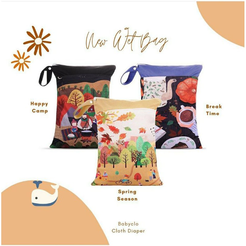 Babyclo Wetbag - Tas clodi & Menstrual pad