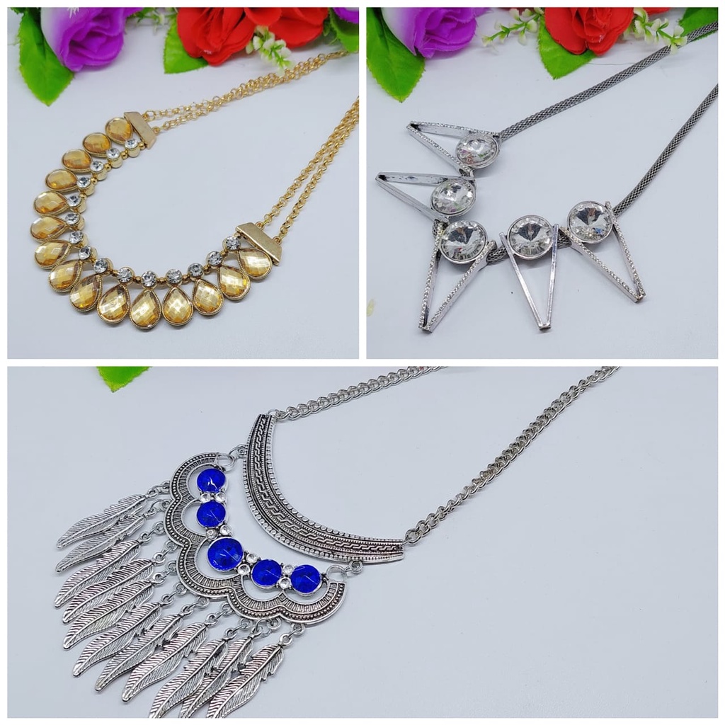 Aksesoris kalung fashion kalung elegan kalung hijab aksesoris cantik kalung daun elegan cantik h-j