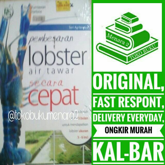 

Pembesaran Lobster Air Tawar Secara Cepat