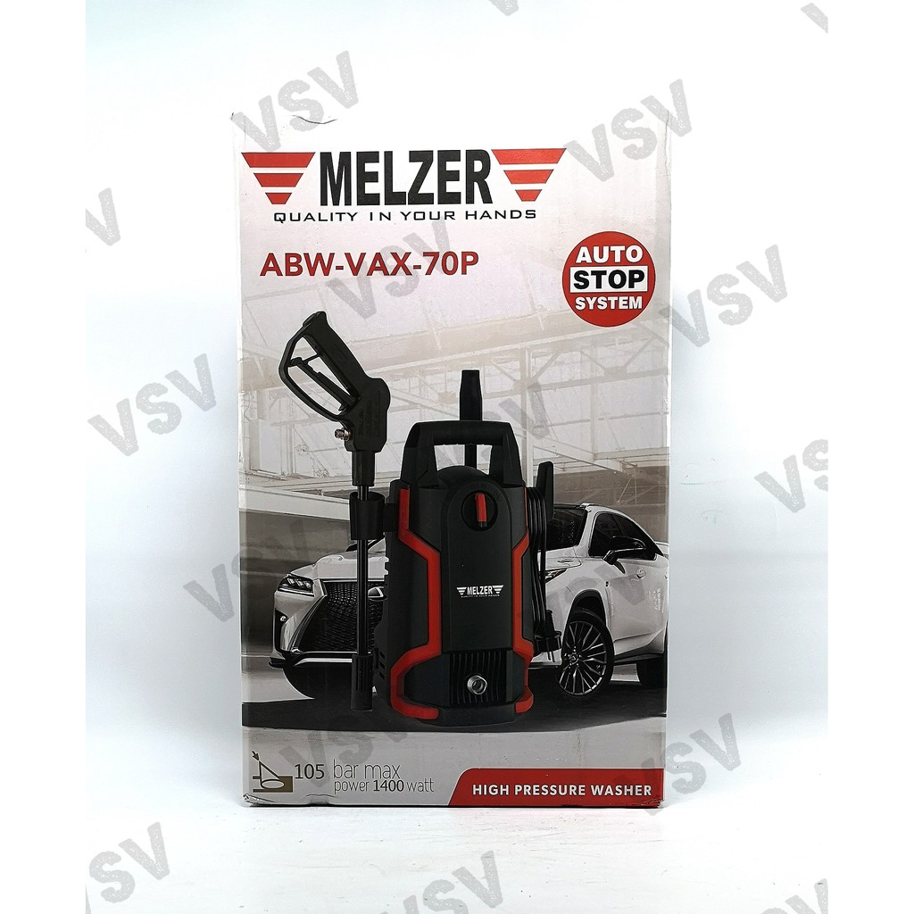 Melzer Pressure Washer ABW-VAX-70 Mesin cuci mobil Jet Cleaner