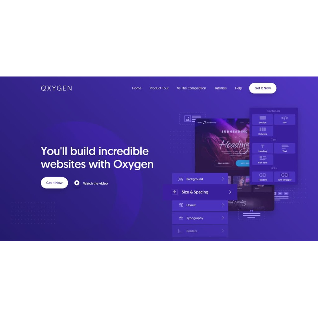 oxygen wordpress builder Ultimate per website original only
