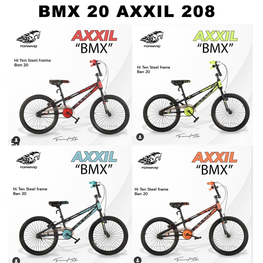 SEPEDA BMX 20 AXXIL 208 BAN 2.4