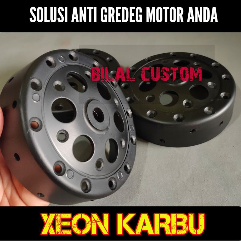 Mangkok CVT Kampas Ganda XEON KARBU Original Custom ANTI GREDEG