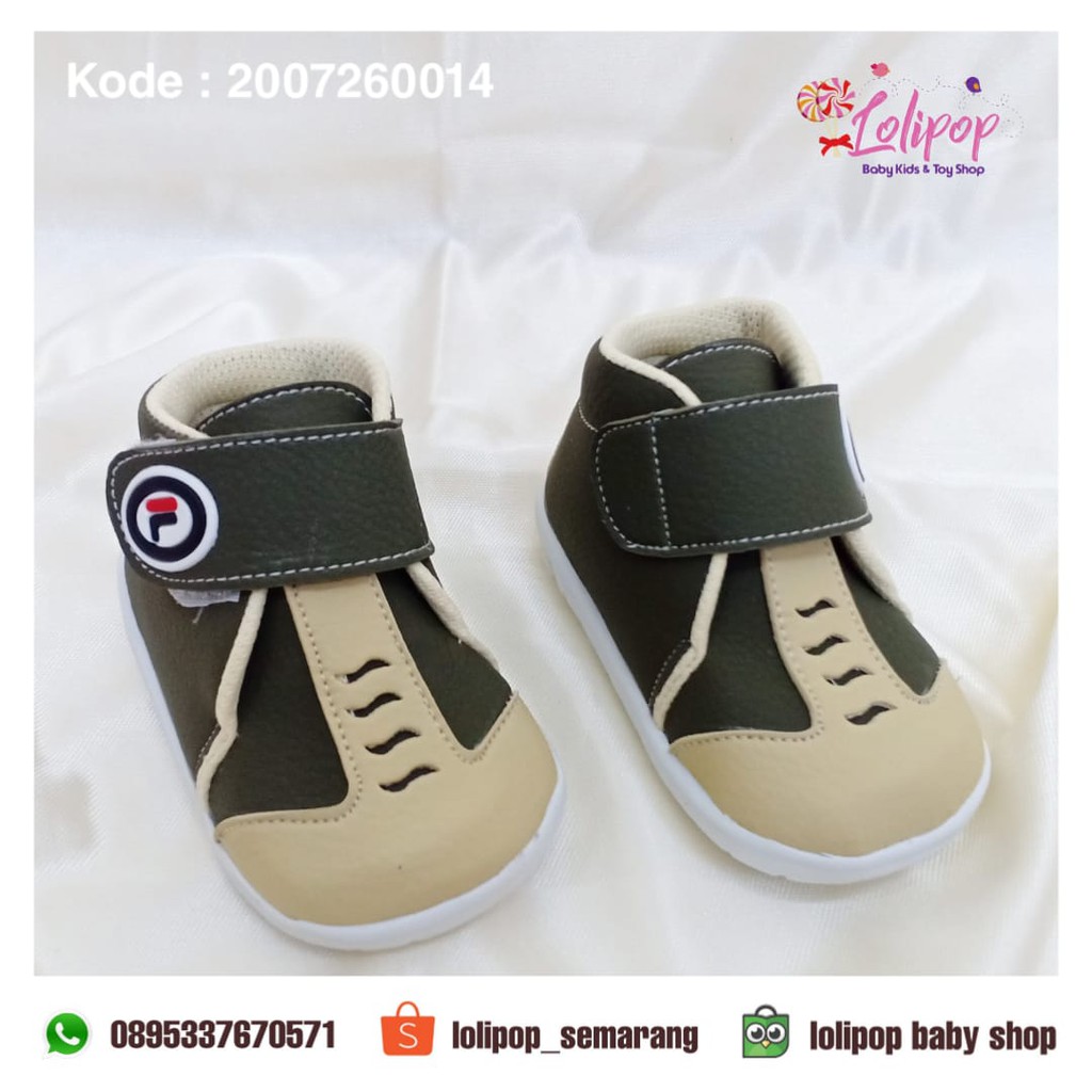 Sepatu Baby Cowo Pipi Mimi Perekat ada Bunyi 22/25