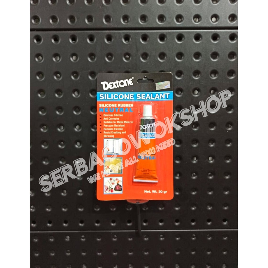 Dextone 30 Gr Silicone Rubber Sealant Neutral Netral Odol Termurah Berkualitas