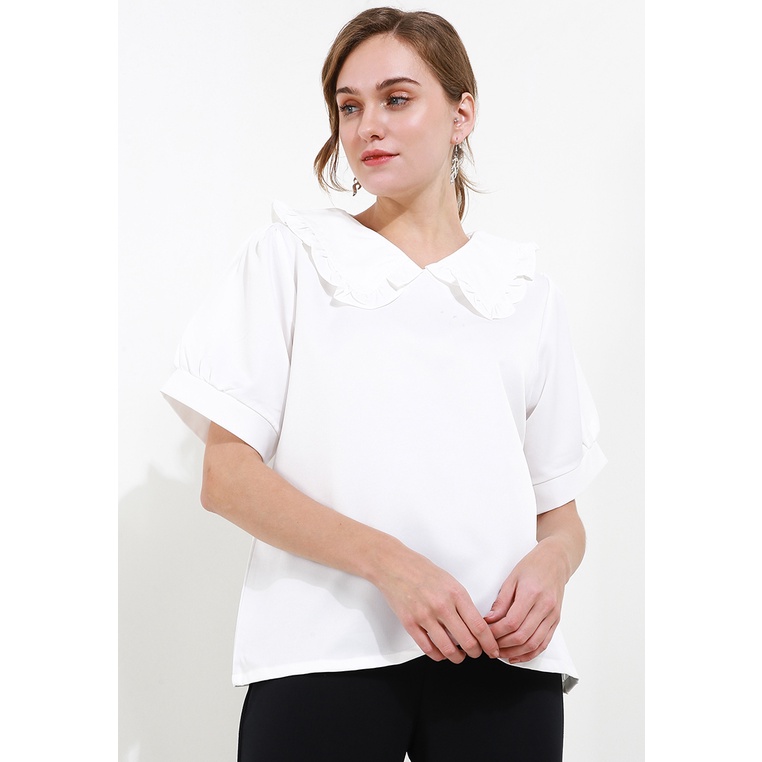 Seven Level - Ashley Blouse - Putih