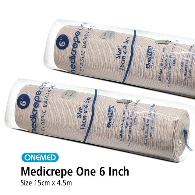 Medicrepe one 6 inc 15 cmx 4,5/perban elastis untuk patah tulang