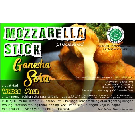 

101bfbb Keju Mozzarella Stik Stick (Mozarella Murah) Xa201As