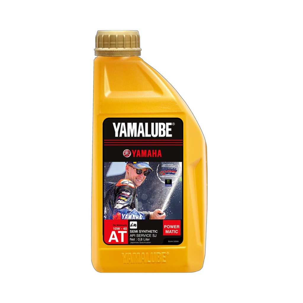 Oli Yamalube Power Matic 800ml 10w40 4T 0.8L Oil Mesin Motor Yamaha Mio M3 Xeon Soul GT Fino X ride 