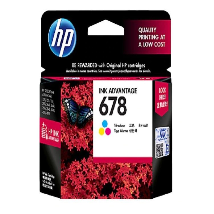 CARTRIDGE HP 678 COLOR ORIGINAL