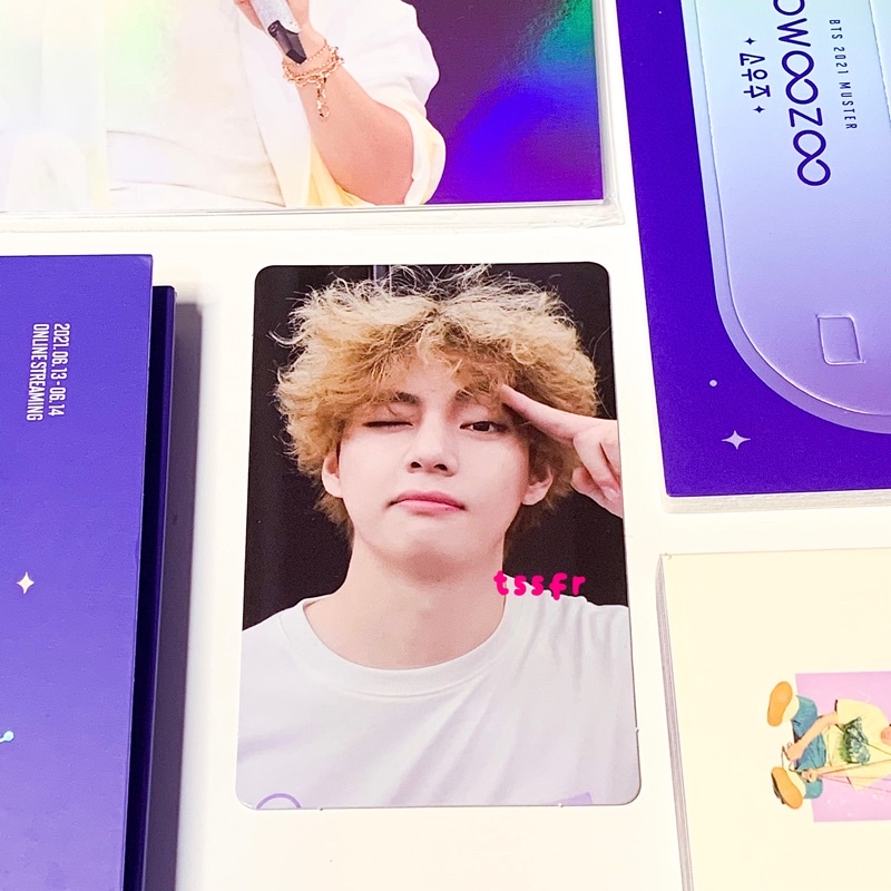 rpc photocard pc dvd sowoozoo swz taehyung v