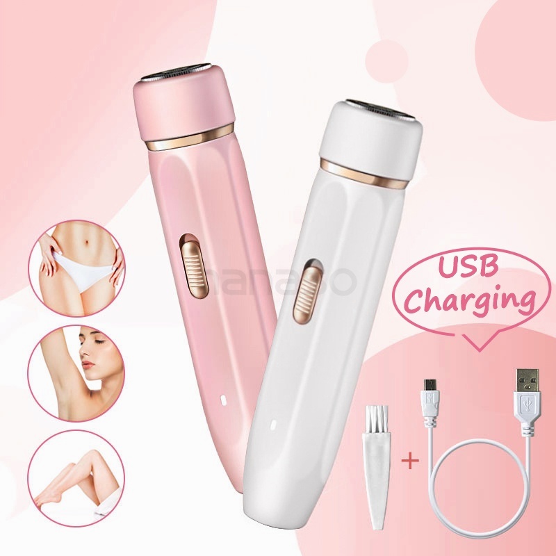 Pencukur Bulu Ketiak Alat Pencukur Bulu Kemaluan Alat Penghilang Bulu Mini Alat Cukur Wanita Lipstik