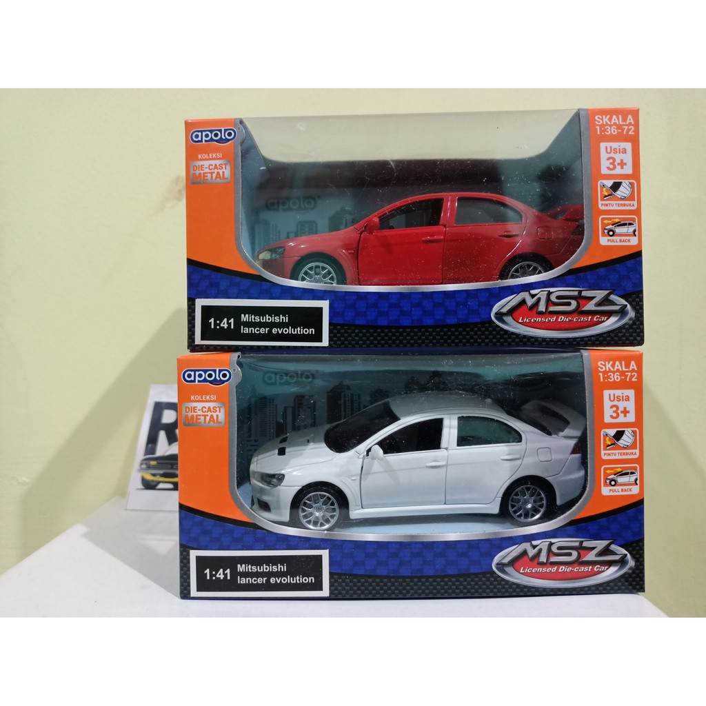 Apolo Msz Mitsubishi Lancer Evolution Skala 43