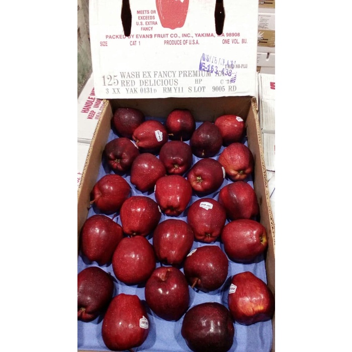 

Apel merah USA manis Fresh 500 gram Mona Sayur Bandung