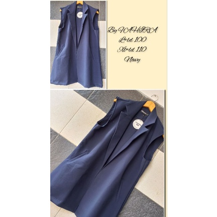OUTER FAHIRA/FAHIRA BLAZER /CARDI FAHIRA/CARDIGAN FAHIRA ORIGINAL-NAVY POLOS