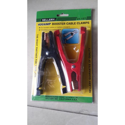 SELLERY 400AMP Booster cablr clamps / Jepitan accu / jepitan aki