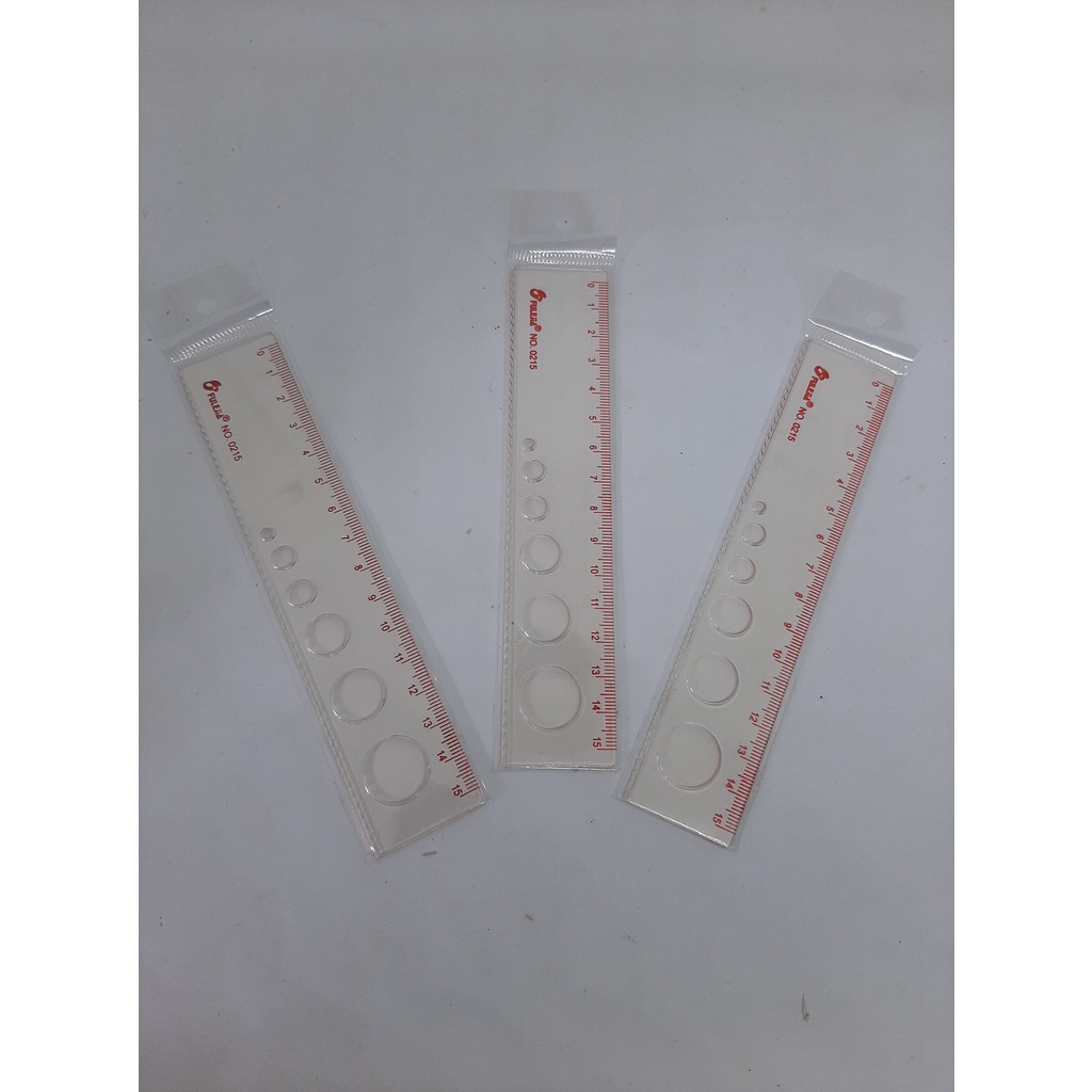 

Penggaris Bahan Akrilik Transparan Ukuran 15cm / 20cm Untuk Pelajar