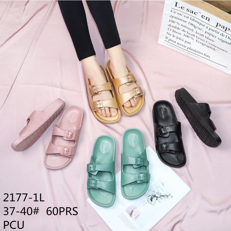 12.12 Birthday Sale New BLC B-2172 Sandal Wanita Jelly Pola Kecil NOVAYA Birken