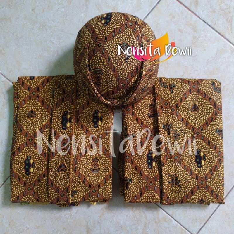 Baju Couple / Baju Prewed Adat Jawa - Solo, Motif Sidomukti