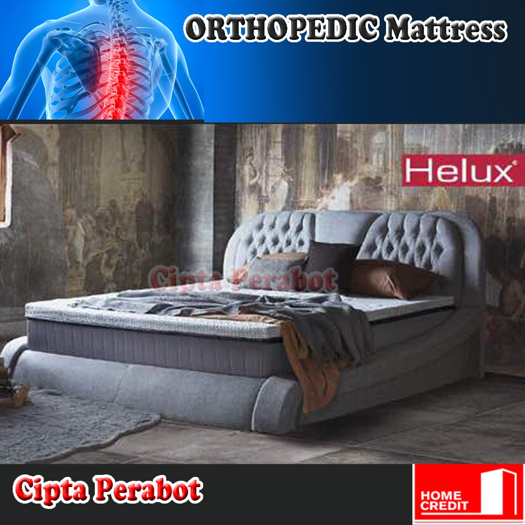 Matras Springbed Orthopedic Helux Arnold Tingkat Kekeraan Firm