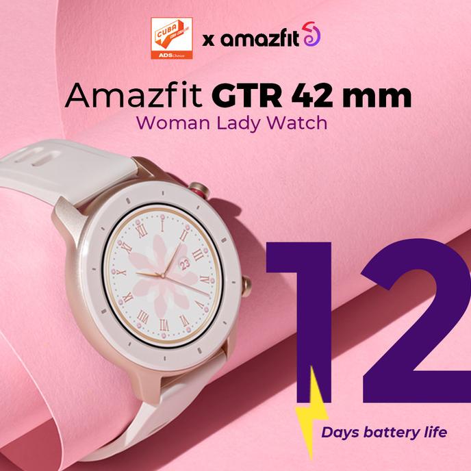 Amazfit GTR 42mm Metal and Ceramic Elegant Design Smartwatch GTR 42 mm
