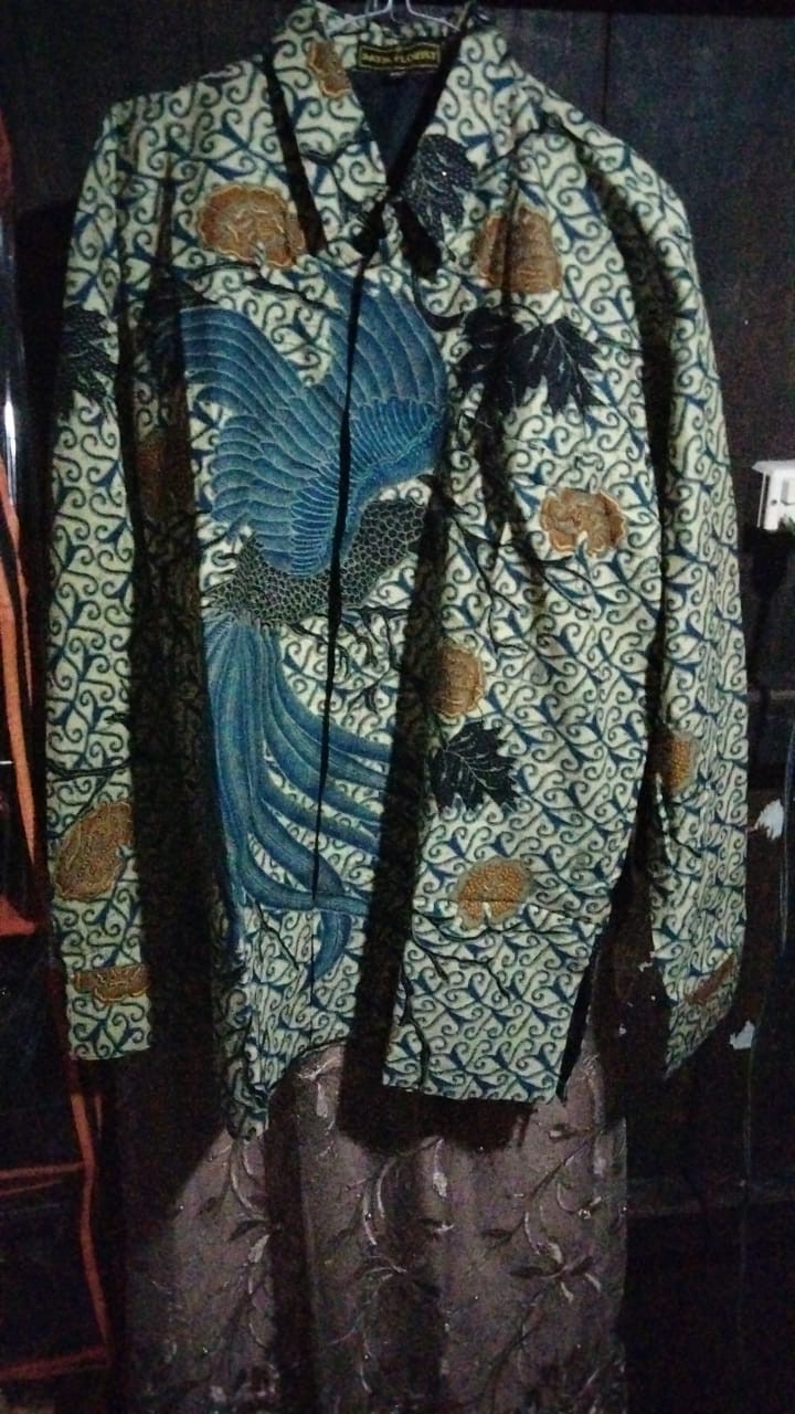 Cendrawasih Kemeja Batik Pria Full Furing Bahan Katun Halus Sragenan