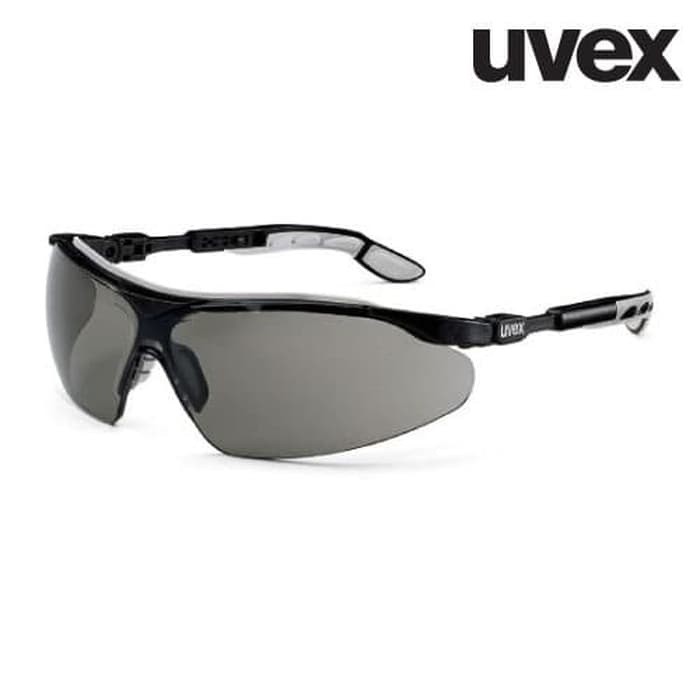 Uvex Safety Glass Ivo Black Gray 9160076 Kacamata Safety